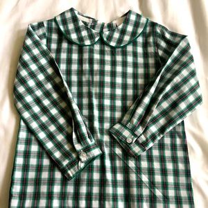 NWOT Bailey Boys Plaid Peter Pan Collar Shirt